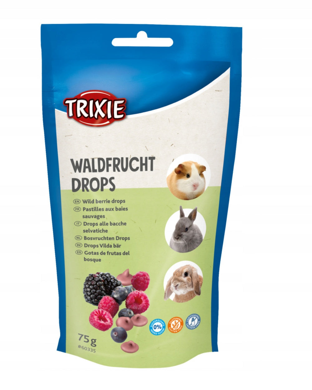 Trixie Dropsy for rodents Forest fruit 75g