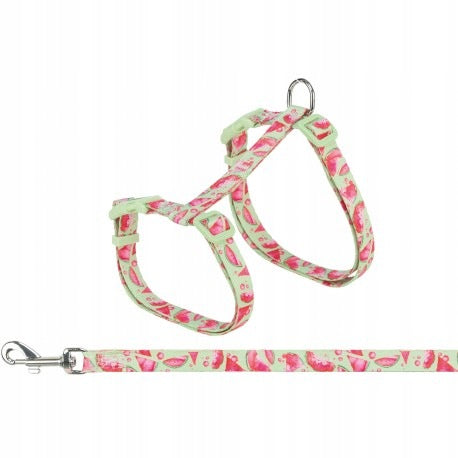 Trixie Harness with leash Flower Power 1,3x35-59 cm