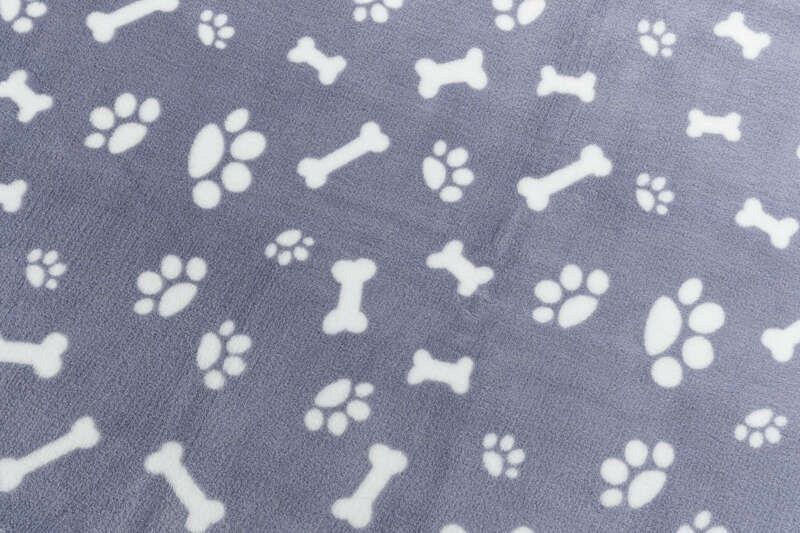 Trixie Kenny blanket plush blue 75x50cm Product width 50 cm