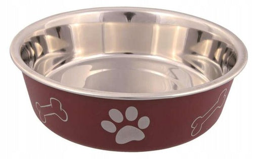 Trixie Metal bowl with plastic coating 0,75l/17cm