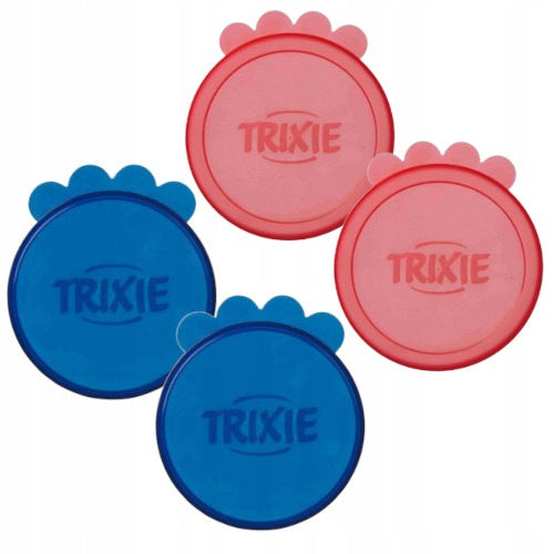 Trixie PLASTIC CAN LIDS 10 cm 2pcs X2 set