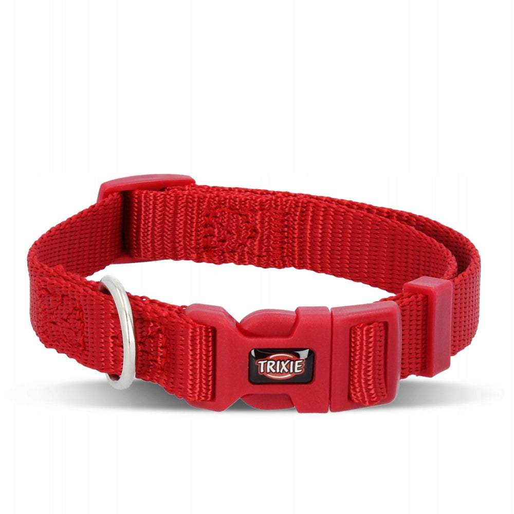 Trixie PREMIUM dog collar 25-40 cm red