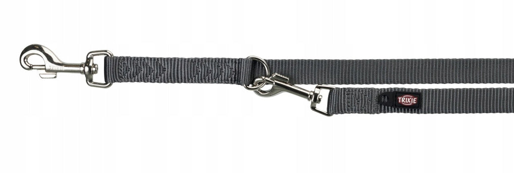 Trixie Premium Adjustable Dog Lanyard Graphite M-L
