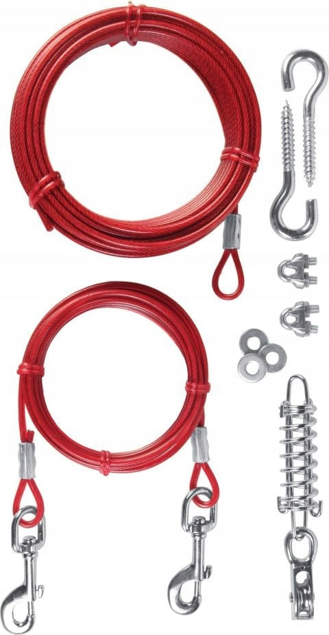 Trixie Steel cable with shock absorber 15 m