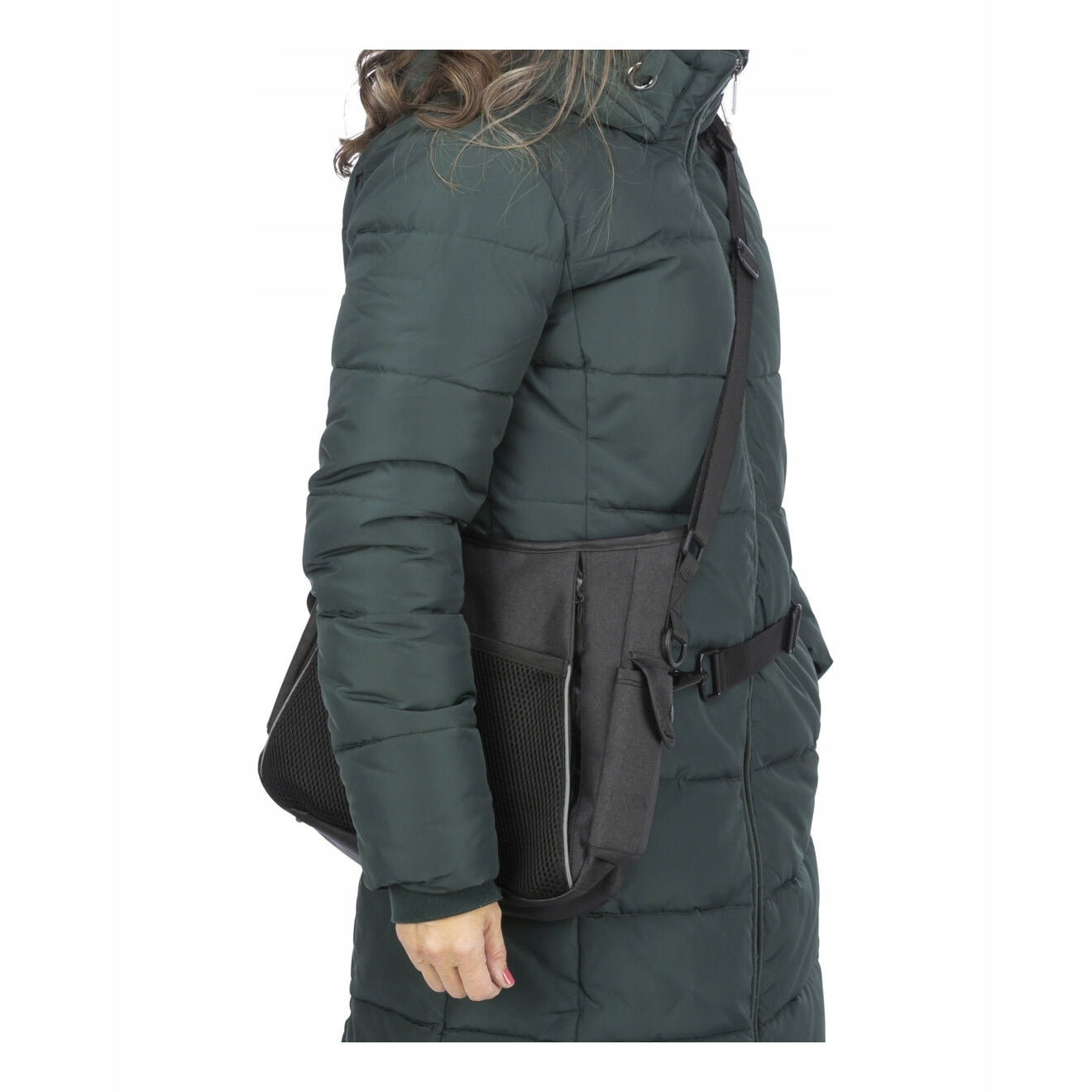 Trixie Walk and dummy walking bag for accessories anthracite 34x29x9cm Main material synthetic material