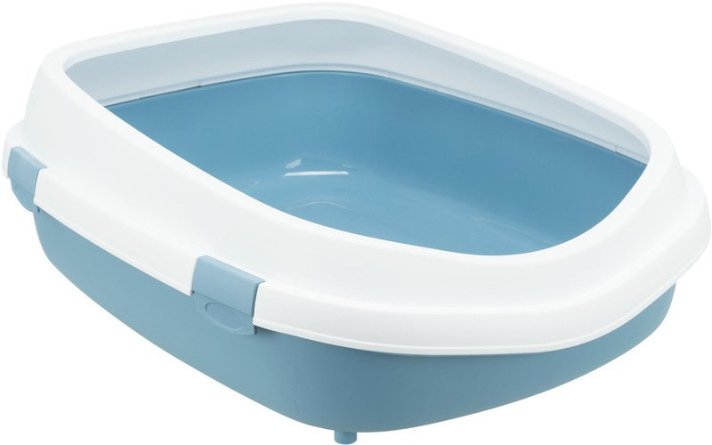 Trixie cat litter box Primo XXL with frame blue 56×25×71cm