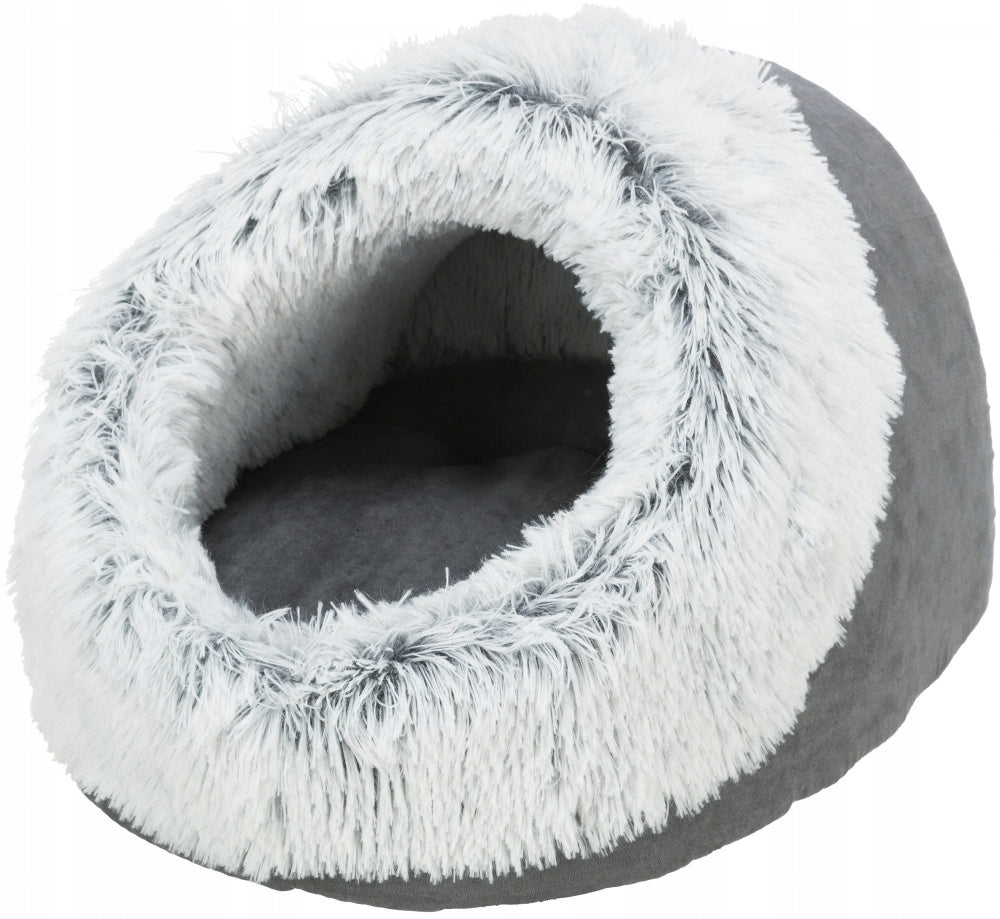 Trixie closed bed white and grey