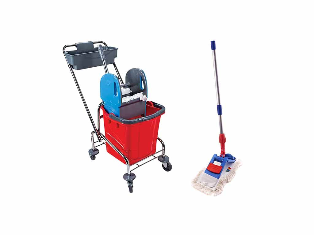 Trolley Cleaning Kit Integral + Mop 40cm