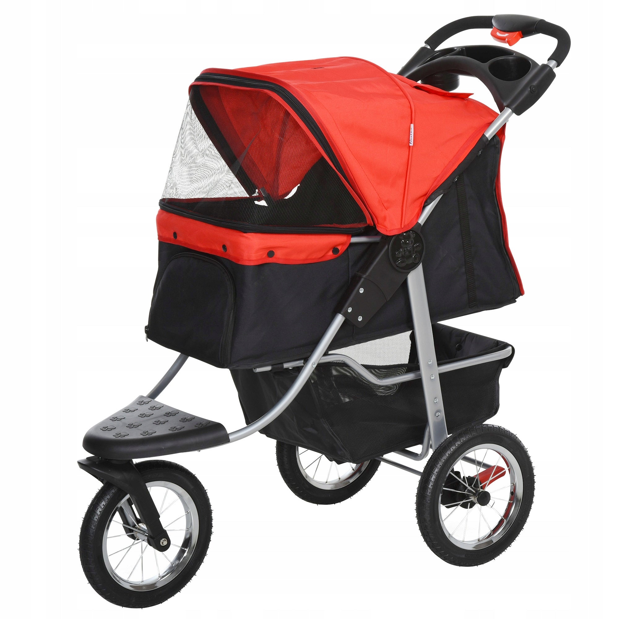 Trolley PawHut multicolor size. M 57 x 104,5 x 75 cm