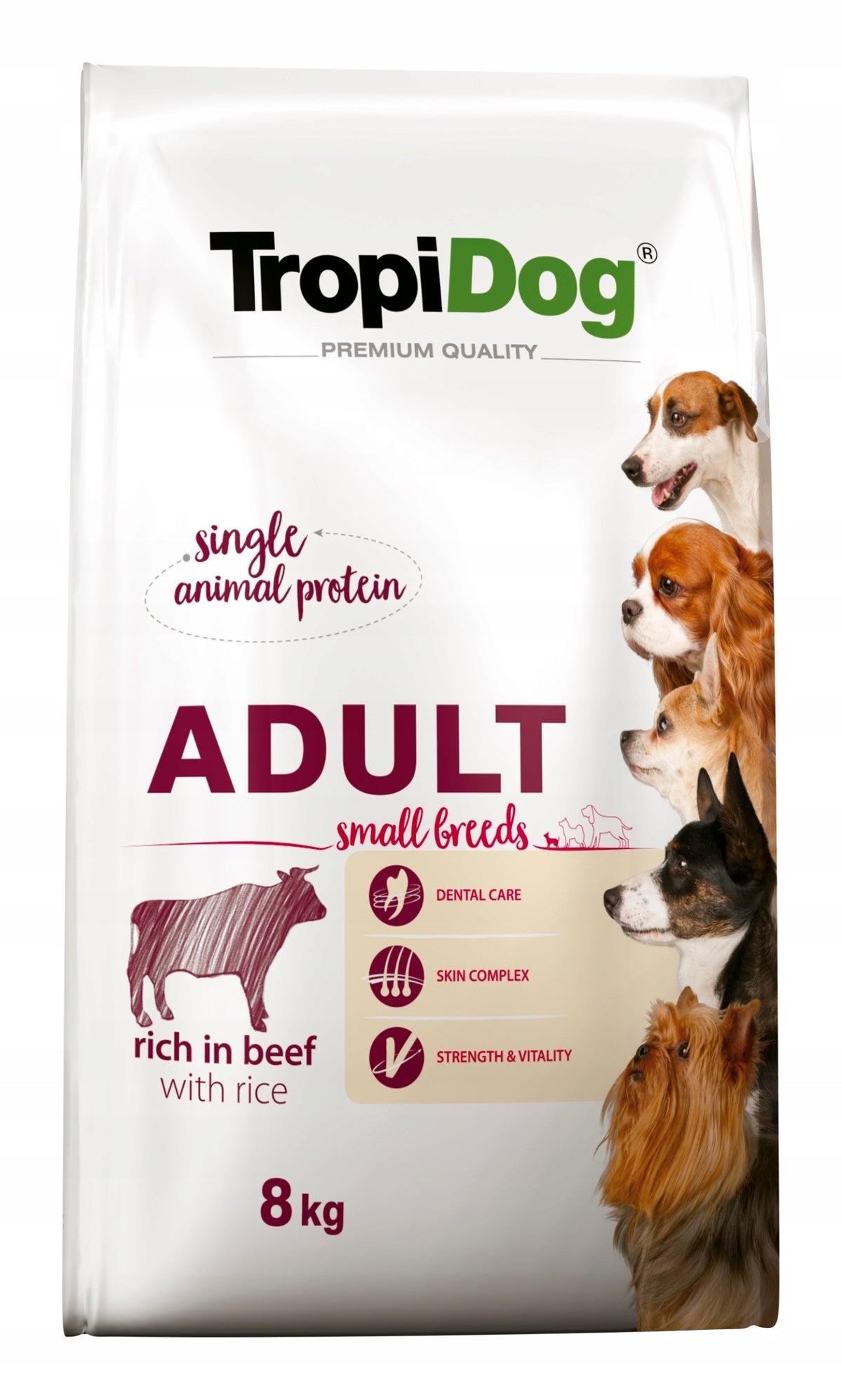 TropiDog only beef 8 kg