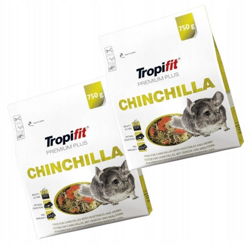 Tropifit Premium Plus - Chinchilla 2x750g