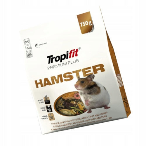 Tropifit Premium Plus Hamster Food 750g
