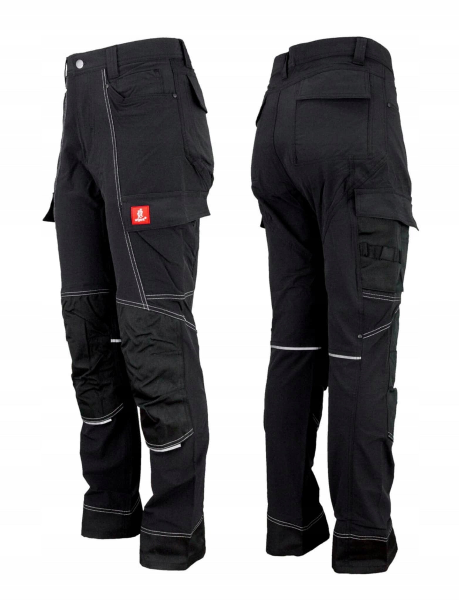 Trousers Elastic Work CARGO PANTS Durable Tactical Black