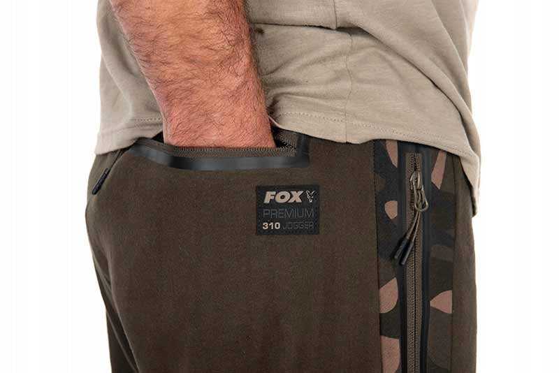 Trousers Fox Premium 310 Joggers Khaki/camo Roz M Color brown