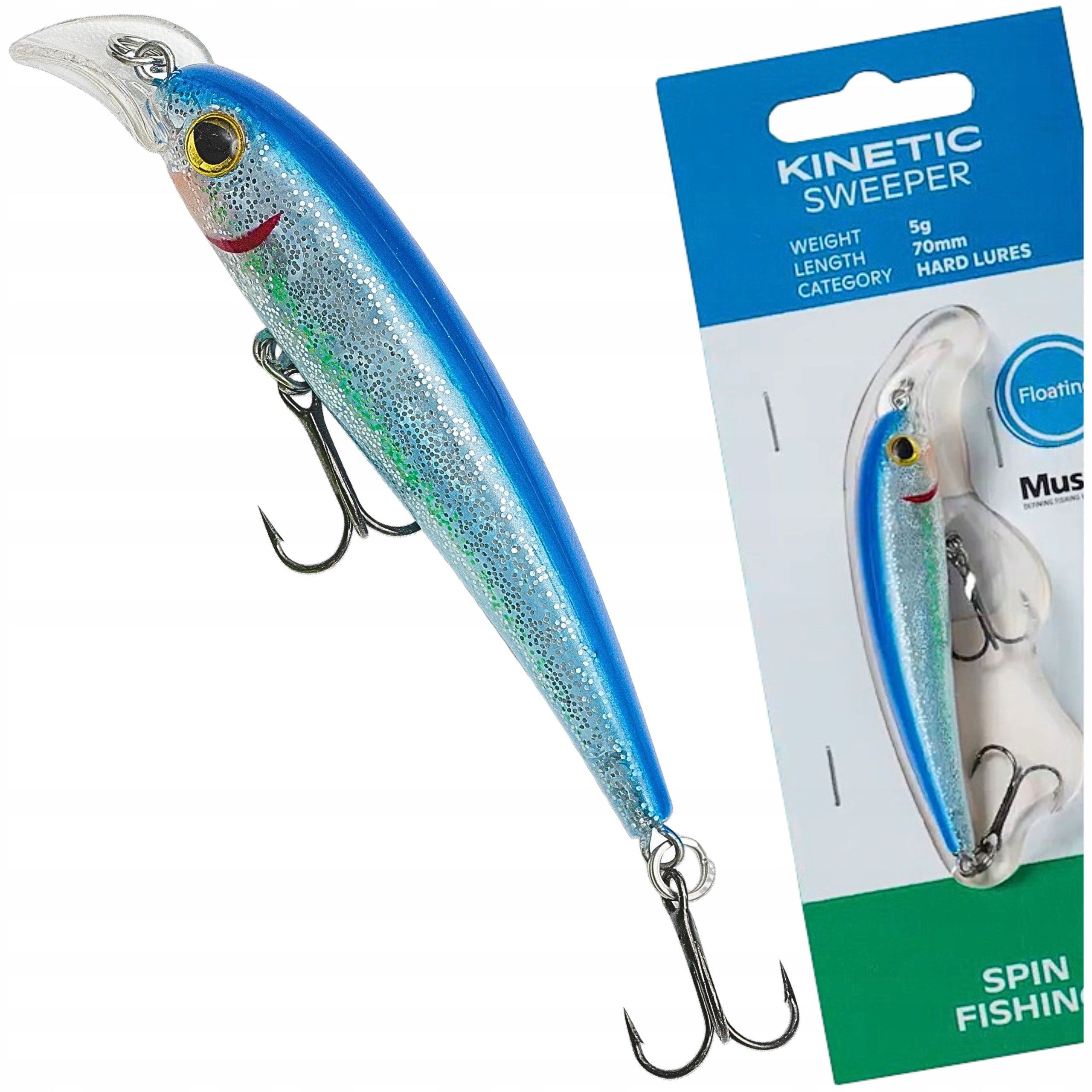 Trout Wobbler 7cm 5g Sea trout bait Trout Perch