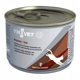 Trovet Hepatic HLD 200g Wet Dietary Food Lamb Chicken For Cat