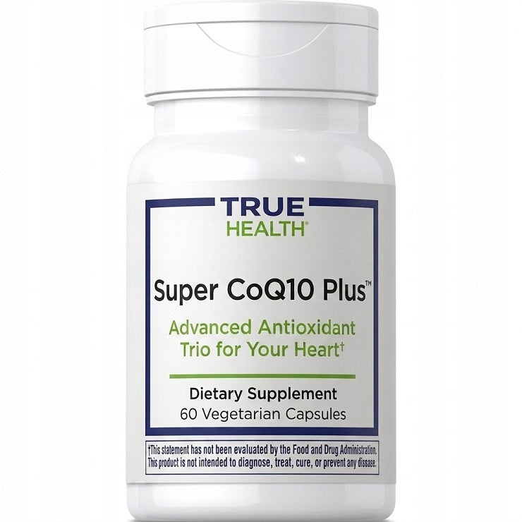 True Health Coenzyme Q10 Plus Quercitin and Resveratrol 60 vcaps Heart