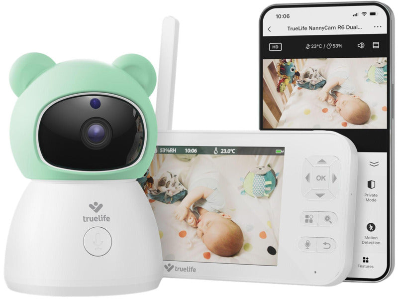 TrueLife NannyCam R6 Dual Smart - chůvička s LCD 5 palců Brand TrueLife