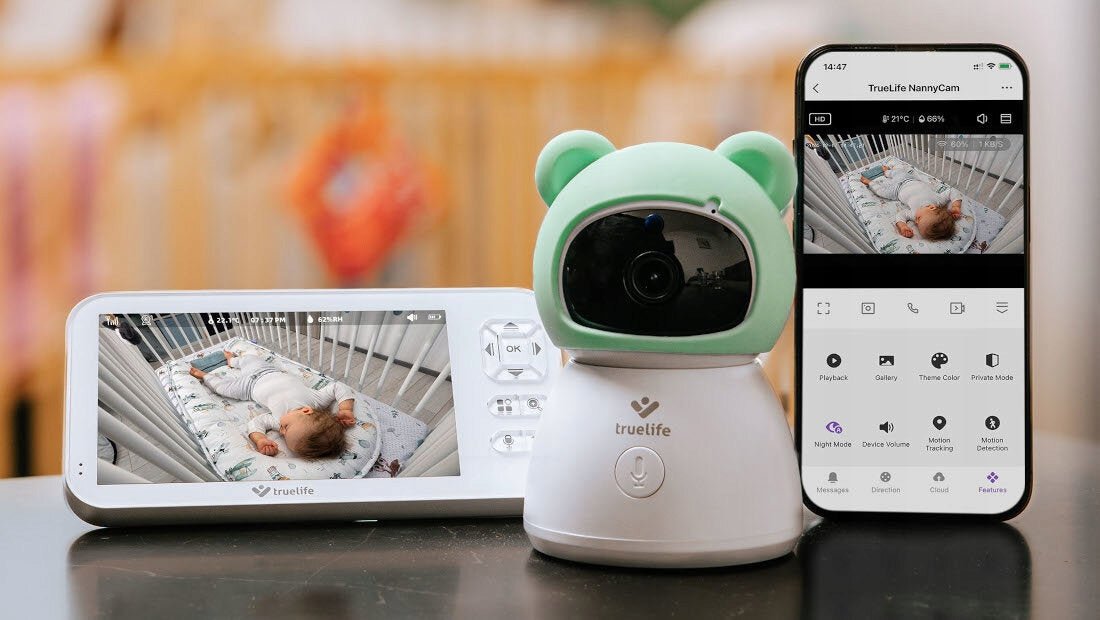 TrueLife NannyCam R6 Dual Smart - chůvička s LCD 5 palců Kind electronic nanny
