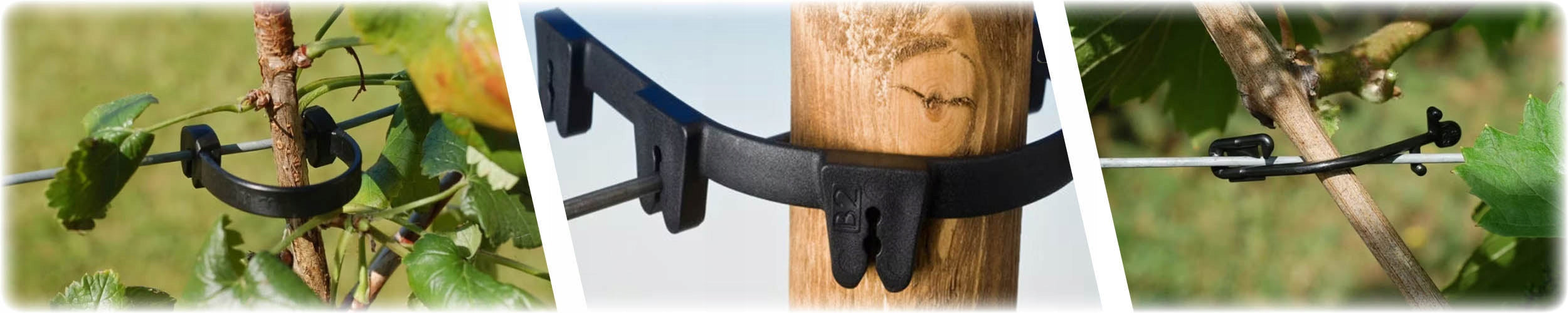 Trunk Support Clip 125mm 2,5-2,8mm 500pcs Color black
