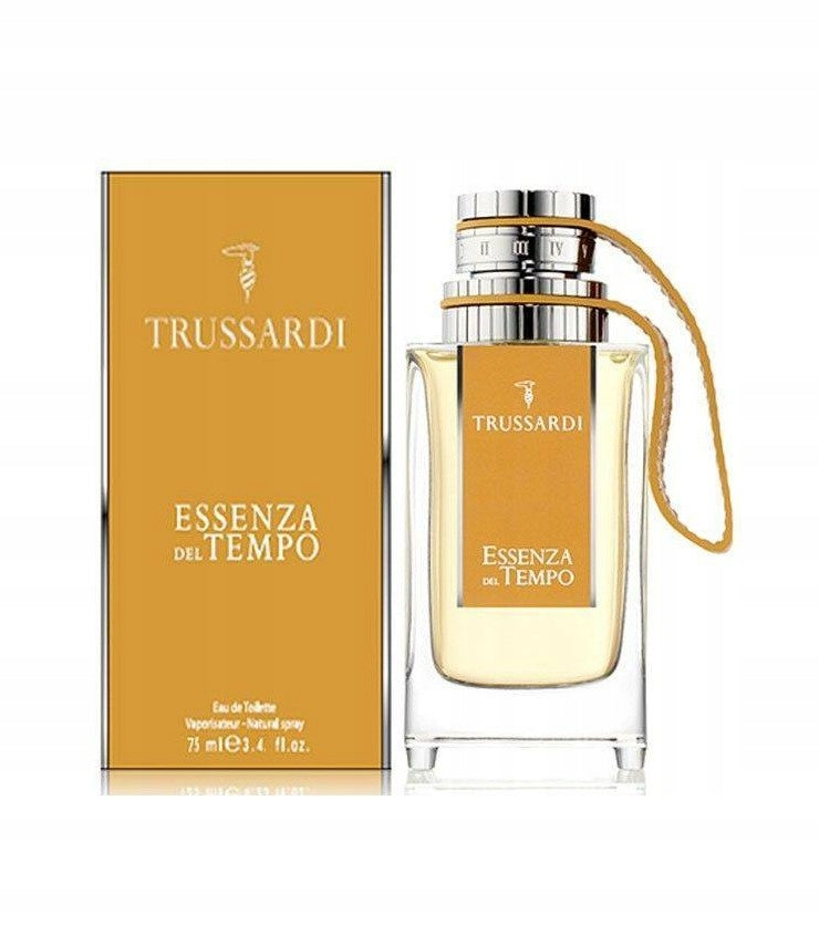 Trussardi Essenza Del Tempo 75ml EDT eau de toilette male UNIQUE Packaging status original