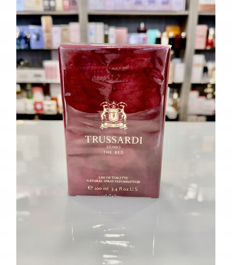 Trussardi Uomo The Red 100ml eau de toilette man EDT UNIQUE Packaging status original