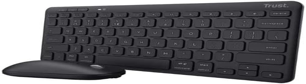 Trust Lyra Pack Bluetooth Wireless Keyboard and Mouse, Qwerty hisz