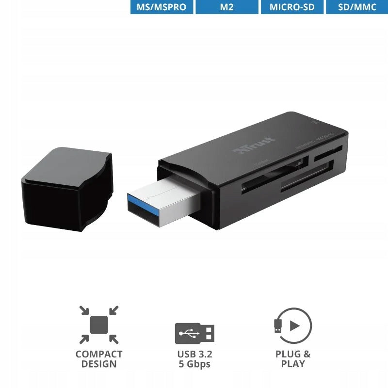 Trust Nanga USB 3.1 Card Reader Manufacturer Trust