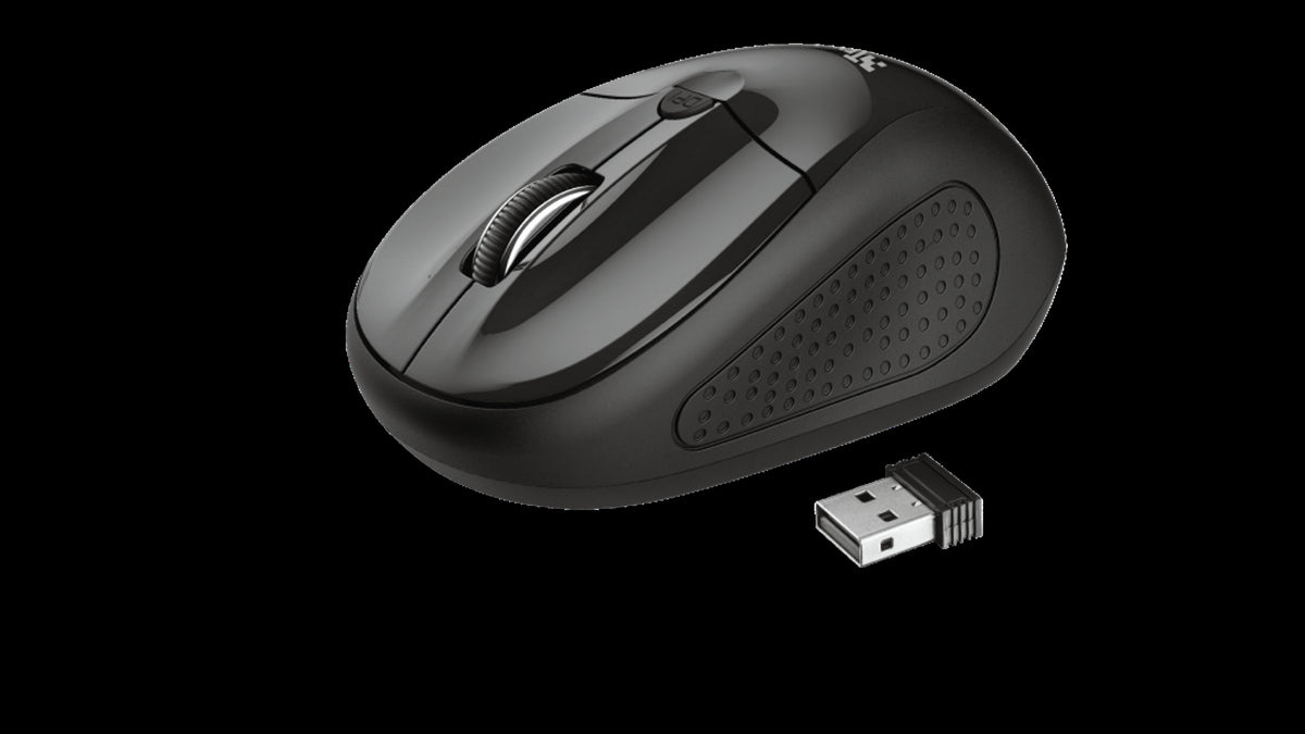 Trust Wireless mouse PRIMO USB mouse black