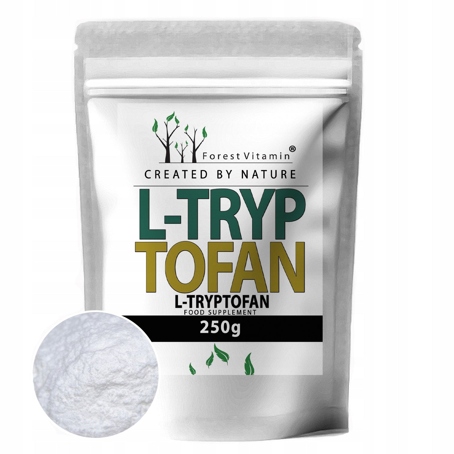 Tryptophan 250g BETTER DEEP SLEEP WELLNESS RELAX CALMING CLEAN