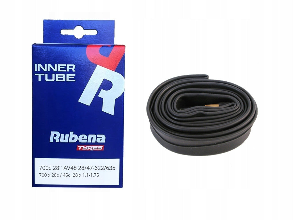 Tube Rubena AV auto 48mm 28x1,1-1,75 28/47-622/635 Manufacturer code D2034.MIT