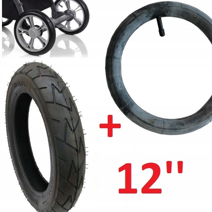 Tube tire for Riko or Nano Brano stroller, 12' rear