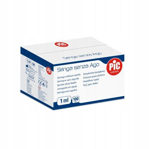 Tuberculin Syringes PIC 1ml G26 0,45x12,7mm Medical device yes