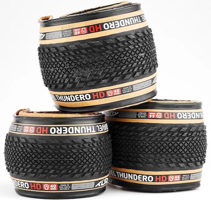 Tufo Thundero HD Tubeless Classic Skin 700x44C Model Gravel Thundero HD