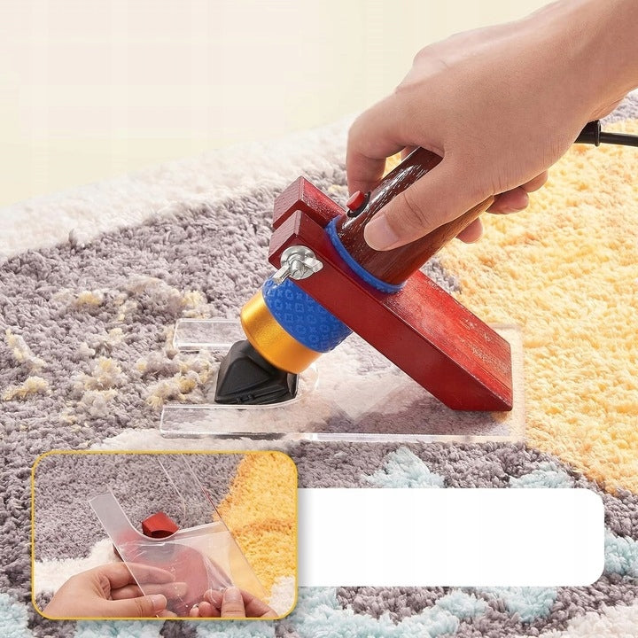 Tufting GUN Set (Pistolet + Machine) GUN MACHINE FABRIC TRIMMER YARN Number of stitches 40