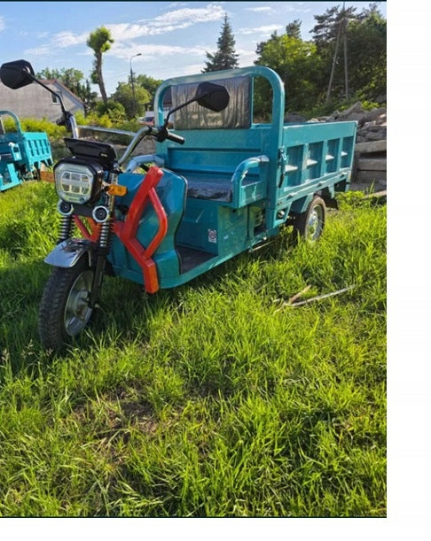 Tuk tuk Electric Tricycle Vehicle E-TUK 800W 32AH hauler quad melex Manufacturer code 800w