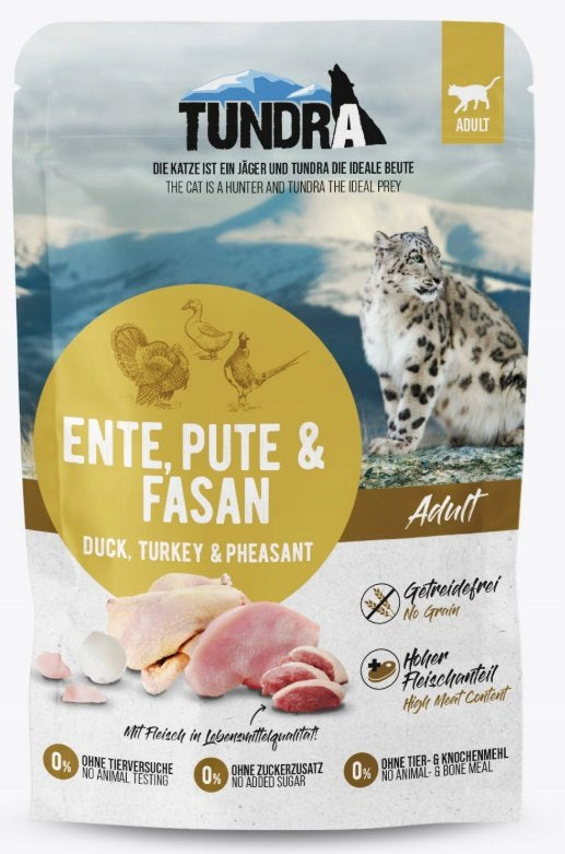Tunda Cat | Adult | Wet Cat Food | Duck Turkey Pheasant 85g