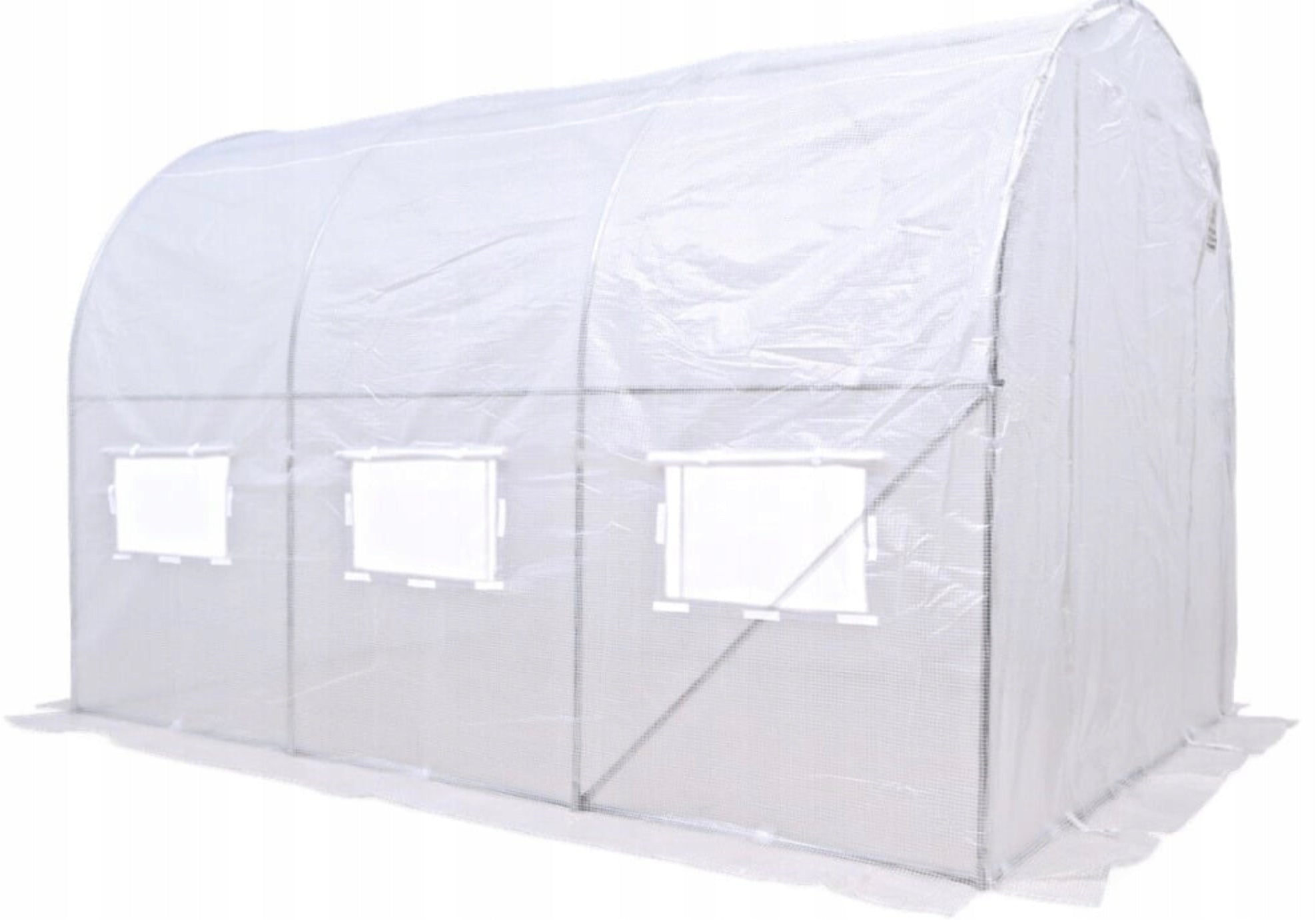 Gewölbtes Gewächshaus 2 x 4 (8m2) 