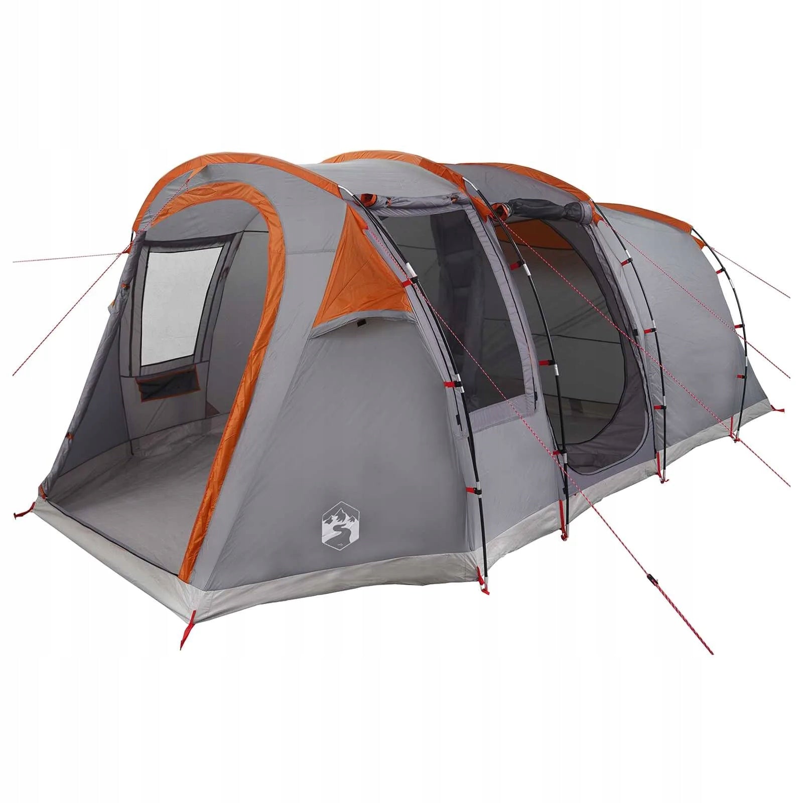 Tunnel tent Grey and orange 505 x 330 x 204 cm