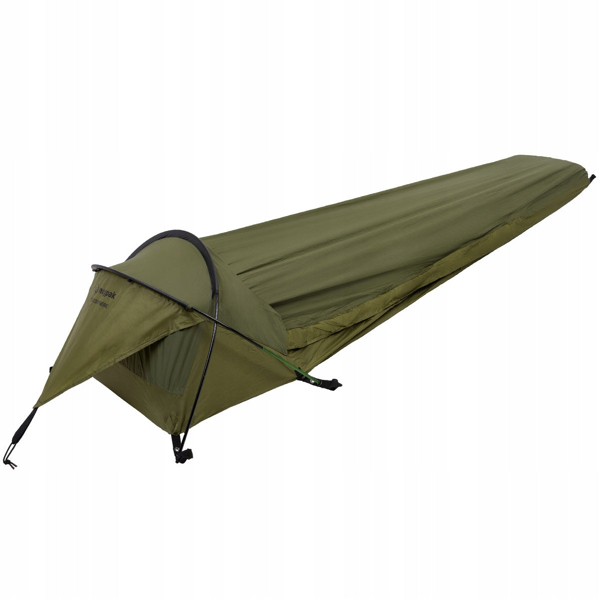 Tunnel tent MFH "Schwarzenberg" single, green Kind travel
