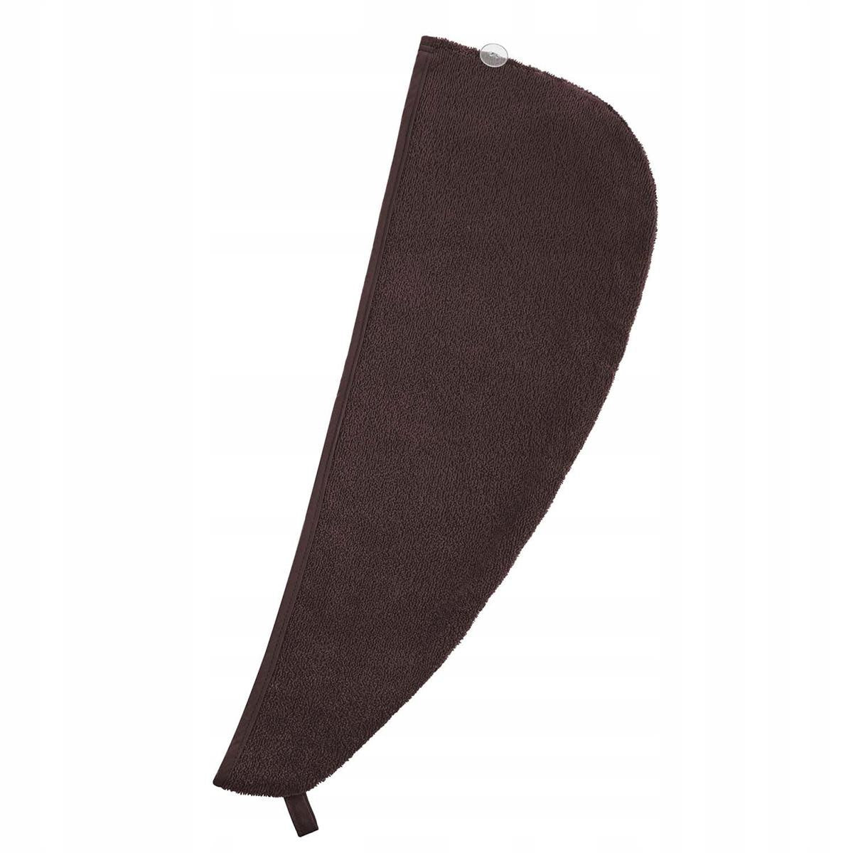 Haartuch-Turban, braun 