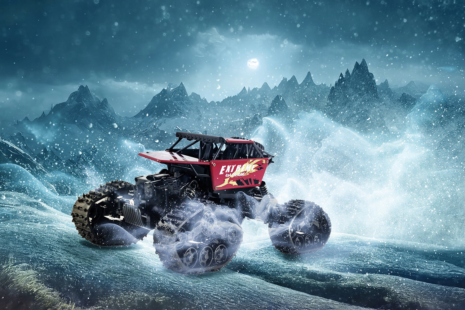 Turbo Challenge Extreme 4x4 Off Road Remote Controlled Car Brand MGM