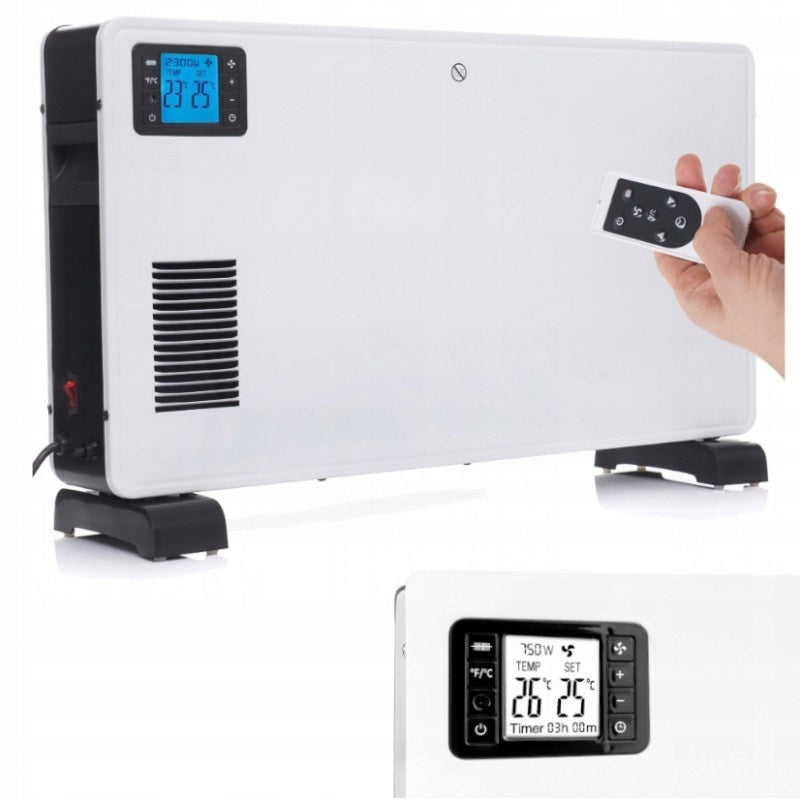 Turbo Convector Heater With Remote Control And Timer LCD 2300W FARELEK Boxer