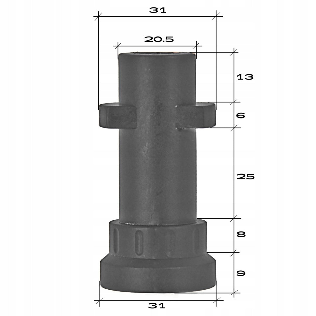 Turbo nozzle for washer Karcher K2 K3 K4 K5 K6 rotary nozzle, spinning lance Product weight with unit packaging 0.3 kg