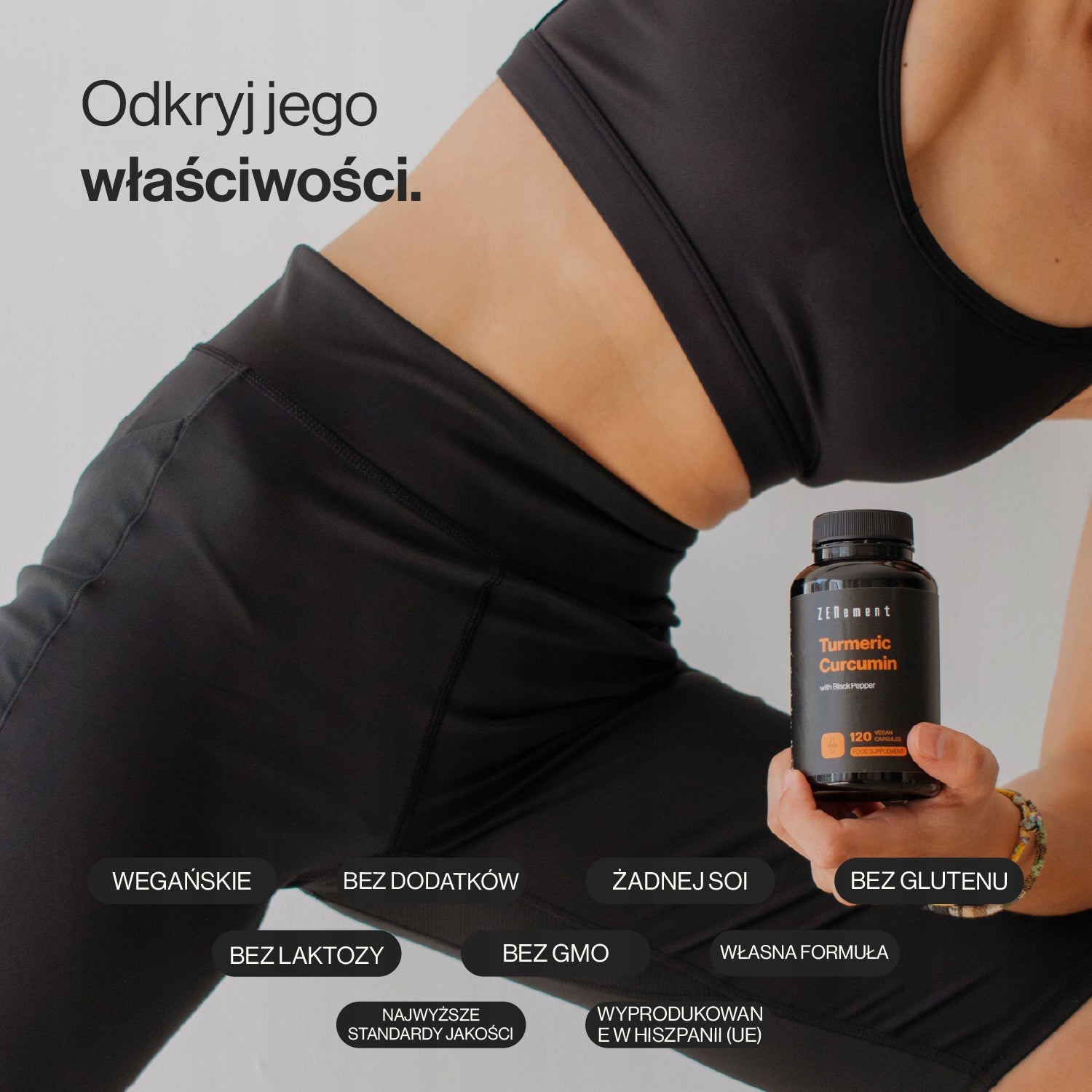 Turmeric Curcumin Extract with Black Pepper - 120 Vegan Capsules Manufacturer code Z-17TC03E