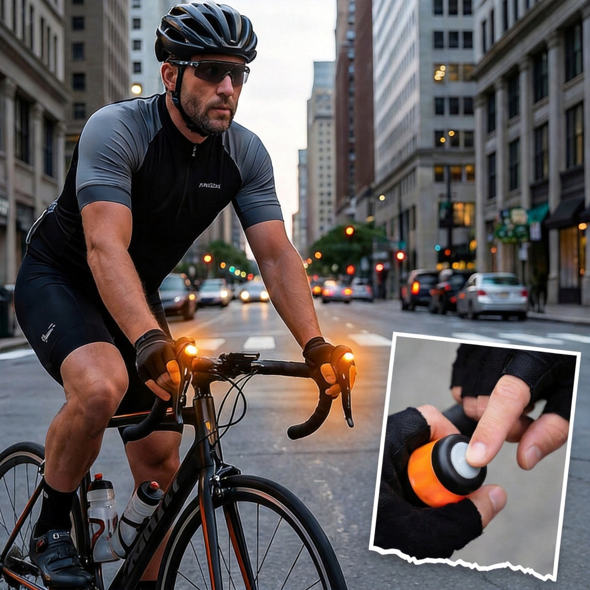 Turn signals for electric scooter / bicycle Kind set