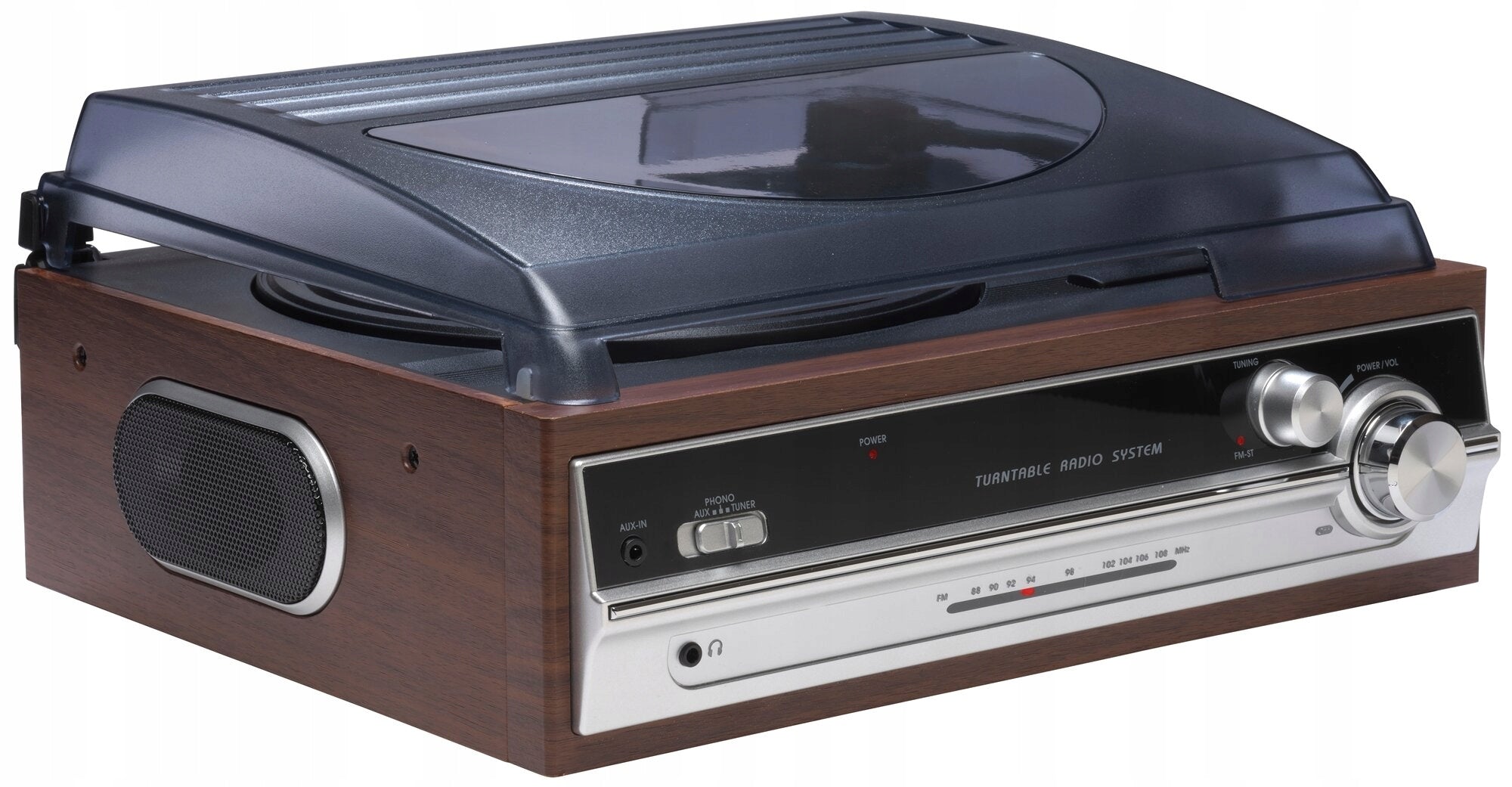 Turntable DENVER VPR-190 Walnut Model VPR-190MK2