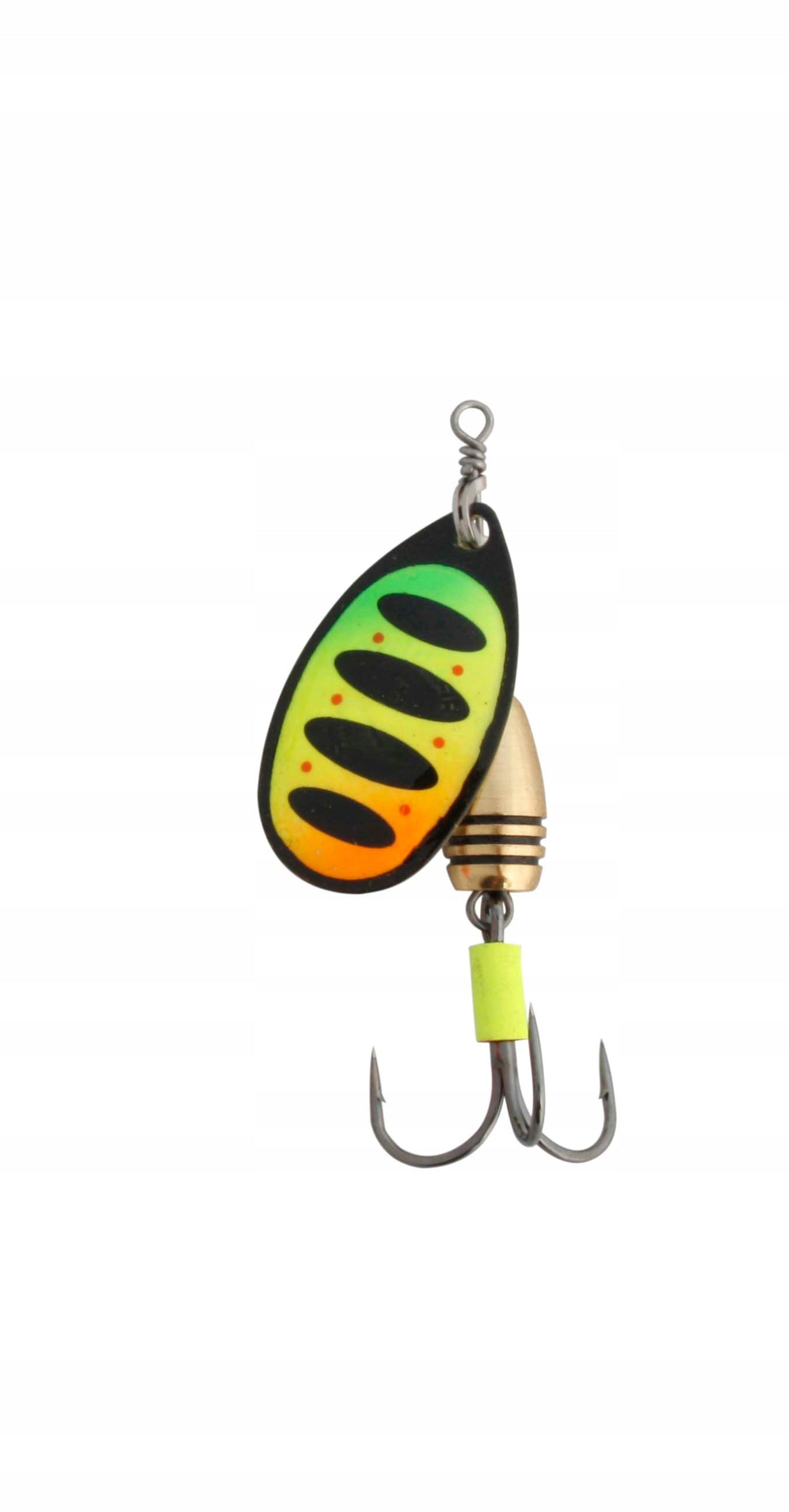 Turntable Savage Gear Rotex color Firetiger size 3 - 8 gr for pike Kind rotary