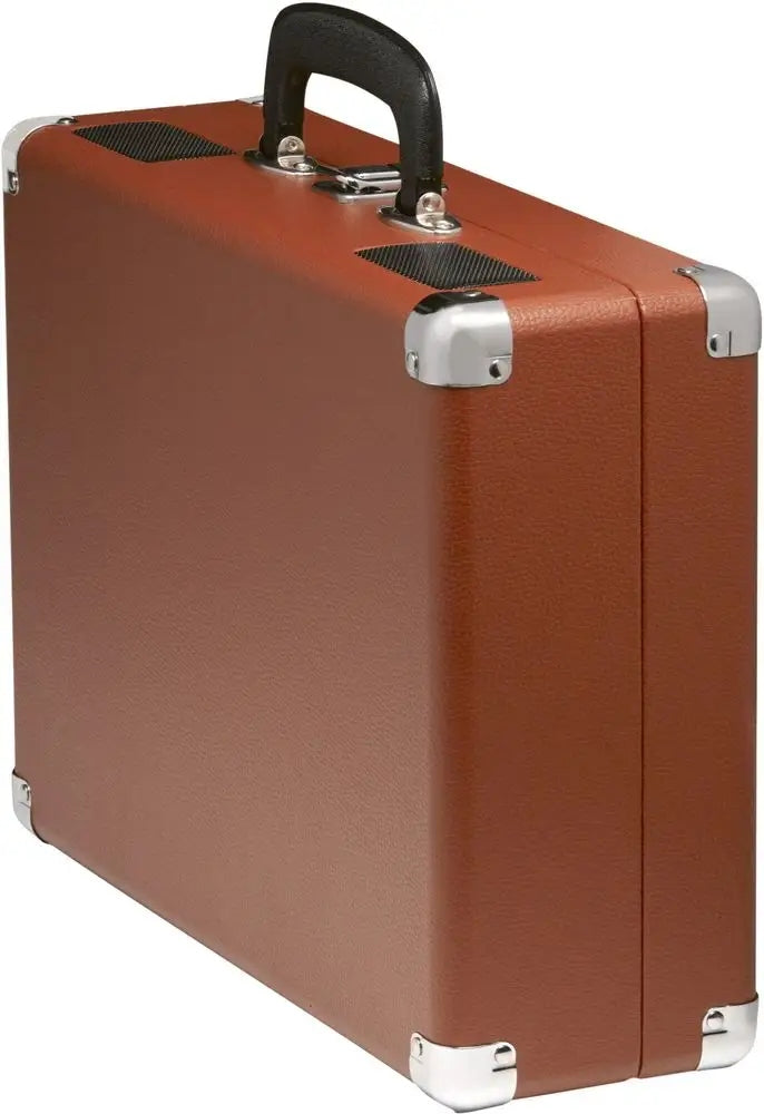 Turntable with built-in speakers Denver VPL-120 brown Case Suitcase Brand Denver