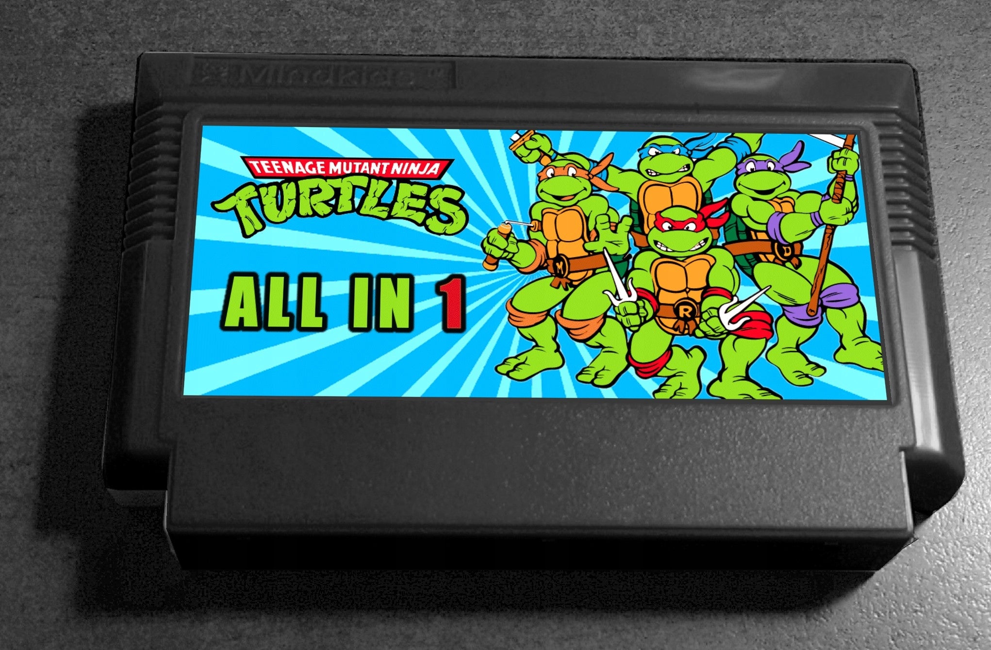 Turtles żółwie all in 1 składanka pegasus nes kartridż